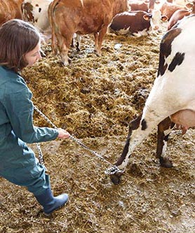 L'ostéopathie pour traiter les boiteries suite à une chute ou une glissade.